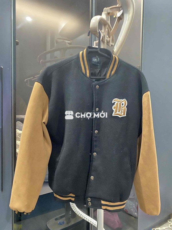 Áo khoác bomber The Bad God Đen, Nâu