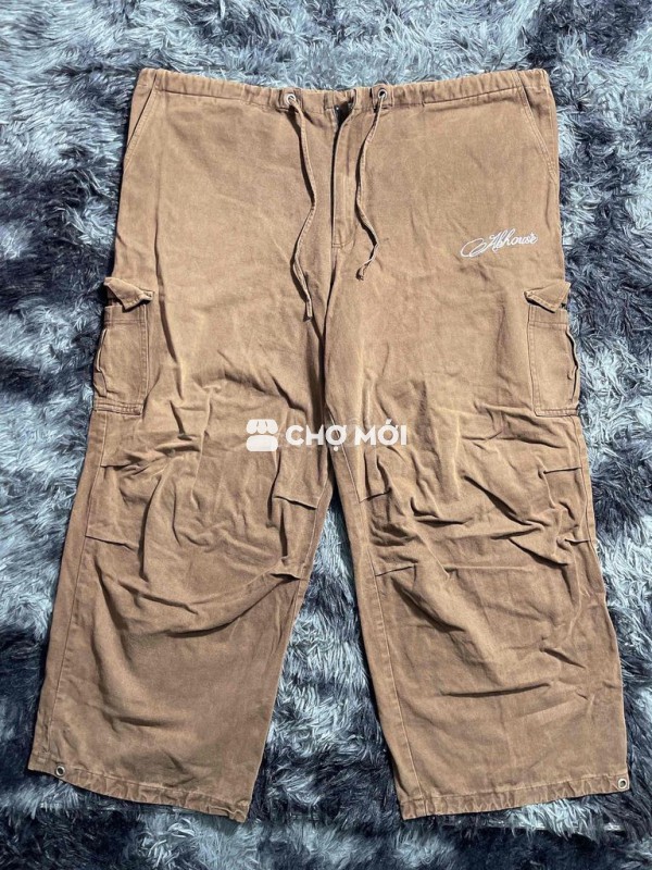 Quần kaki Nam freesize - dài quần 91
