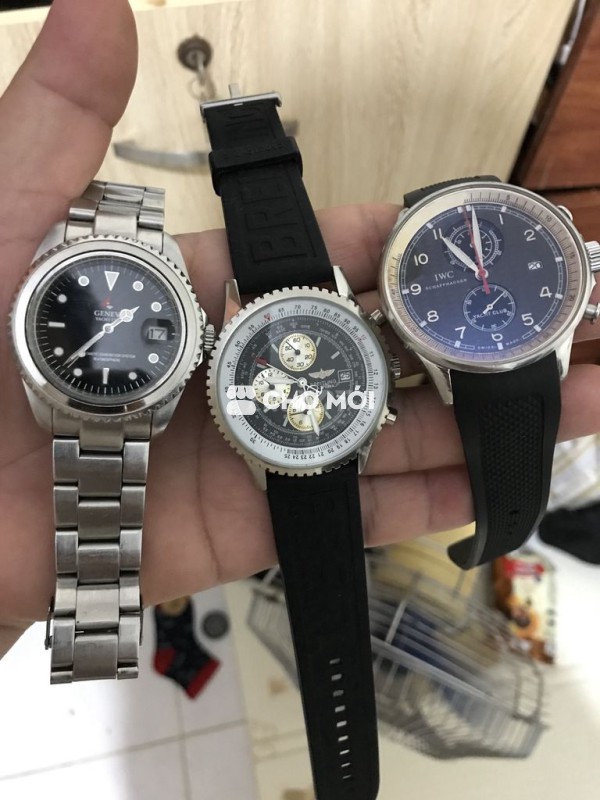 Đồng hồ đeo tay Kim loại, Da, Cao su thanh lý