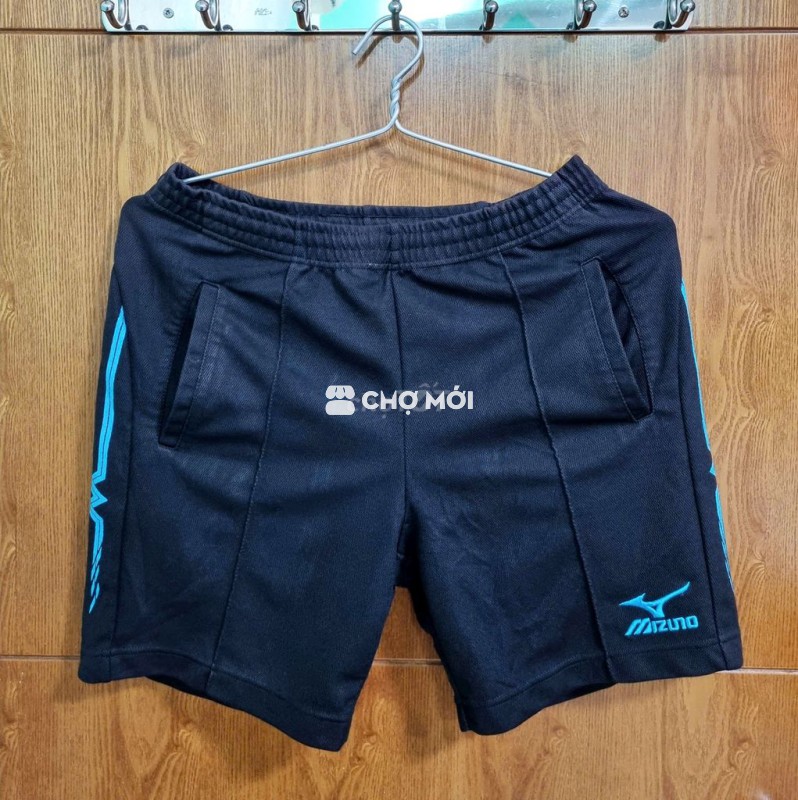 Quần đùi thể thao Mizuno Nam Polyester Đen