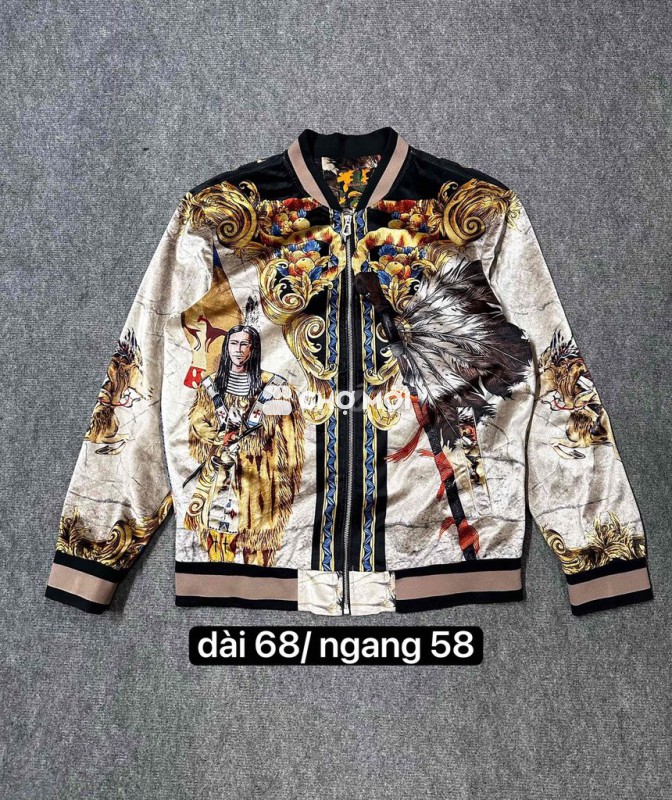 Áo khoác Bomber thổ dân cực chất (size L-XL)
