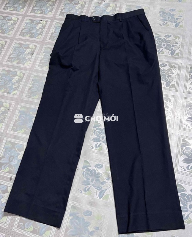 Quần tây AN PHƯỚC Nam Vải Đen