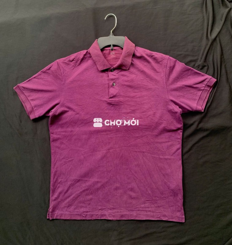 Áo thun Uniqlo nam Cotton Tím size XL - FREE SHIP