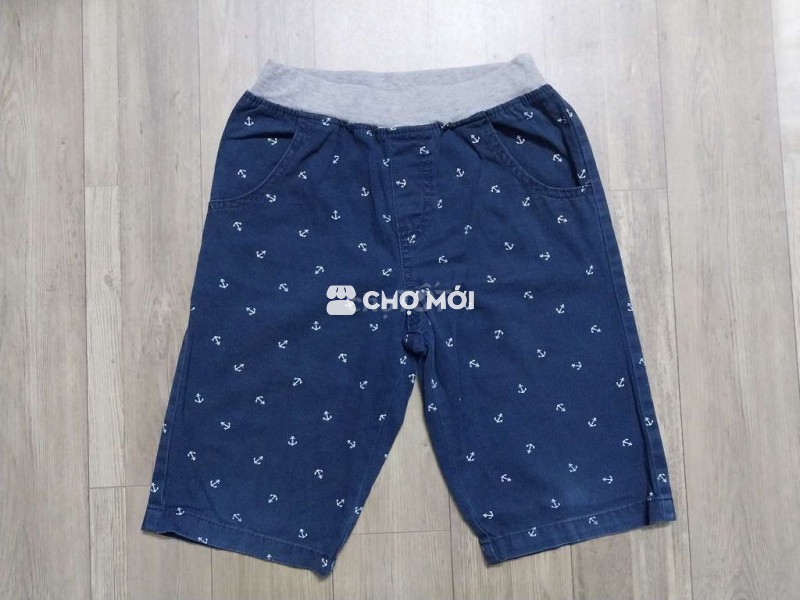 Quần short Elfindoll Classic trẻ em họa tiết