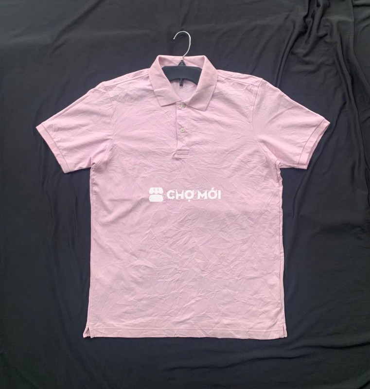 🔔Áo thun UNIQLO - sz XL 68-75kg - tím hồng