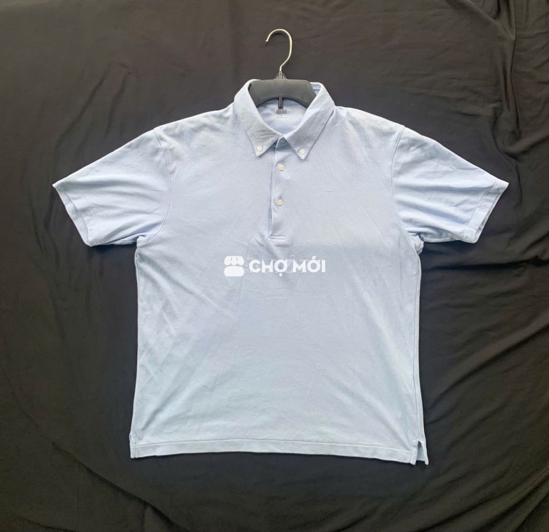 🔔Áo thun UNIQLO - sz XL 63-70kg - xanh da trời