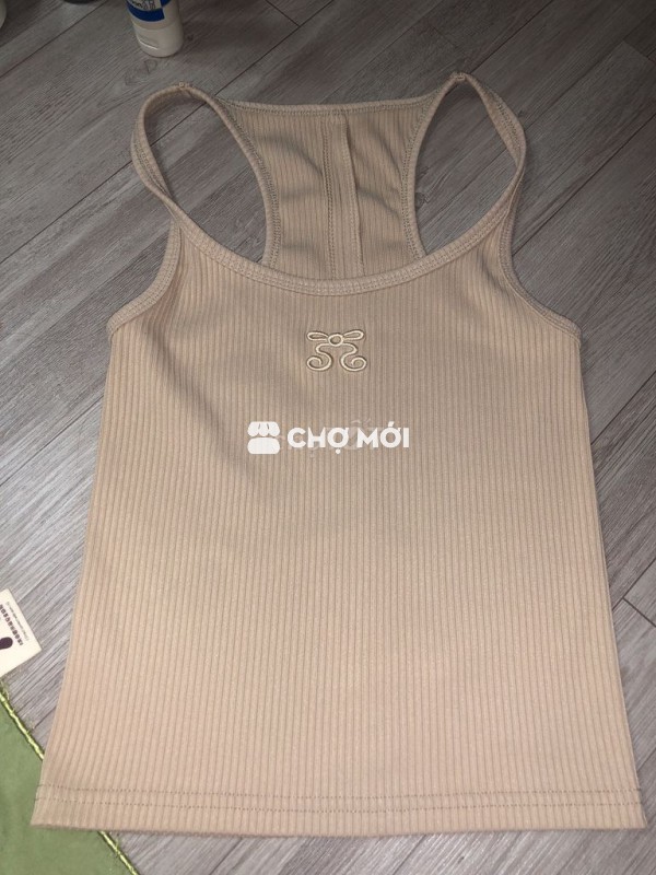 Áo ba lỗ Nữ nhabachtuoc Nâu be size L