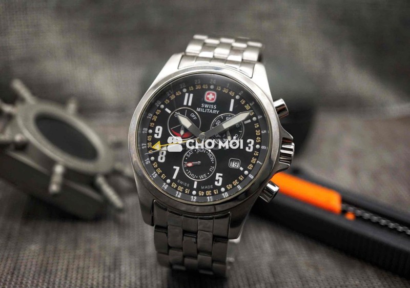 Đồng hồ Nam Swiss Military Alarm Thuỵ Sỹ