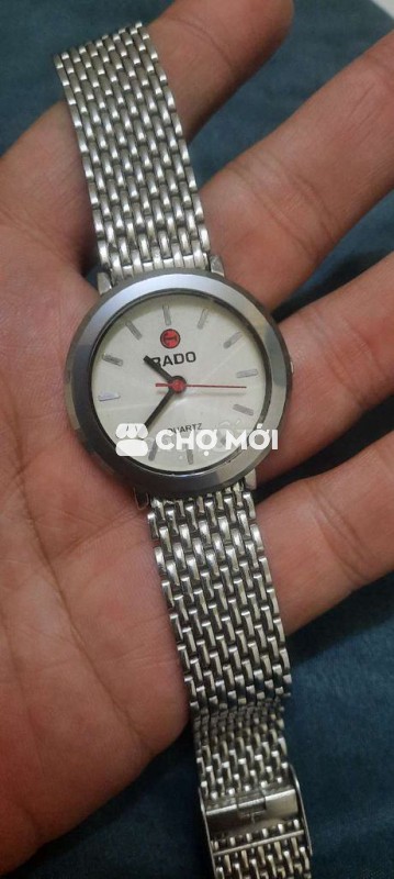 Đồng hồ Raado Quartz Thép Tungsten Bạc