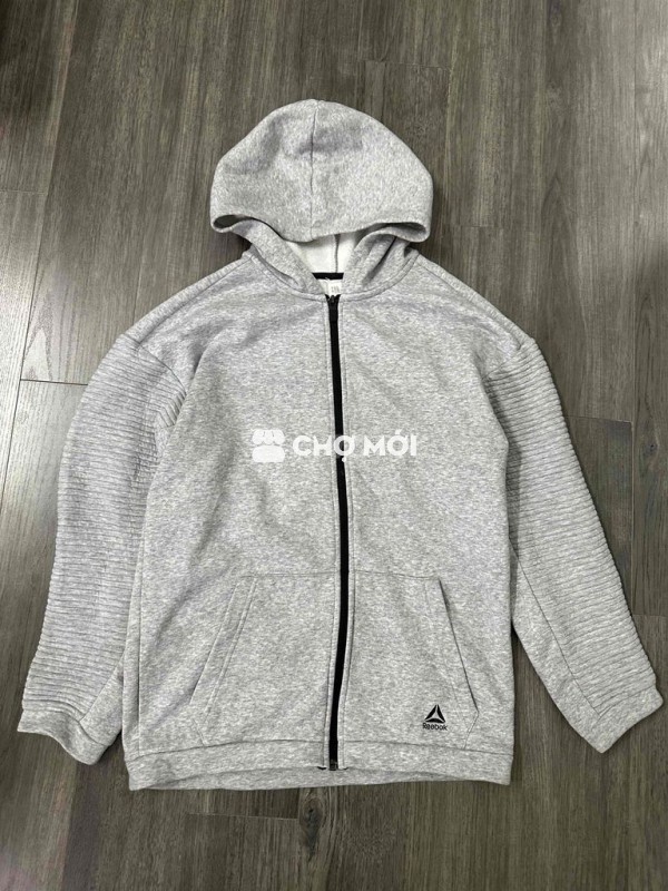 Áo hoodie Reebok nỉ xám Nam 65-73kg
