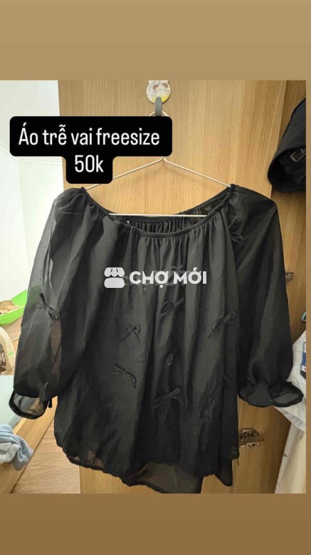 Áo kiểu nữ trễ vai Freesize