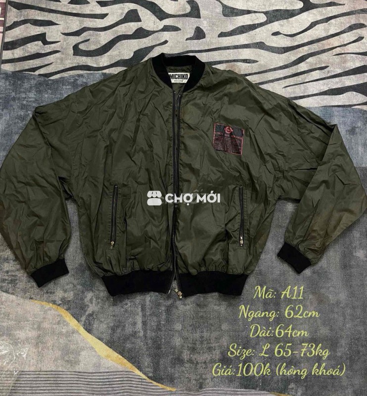 Áo khoác MICHIKO KOSHINO Xanh rêu size L