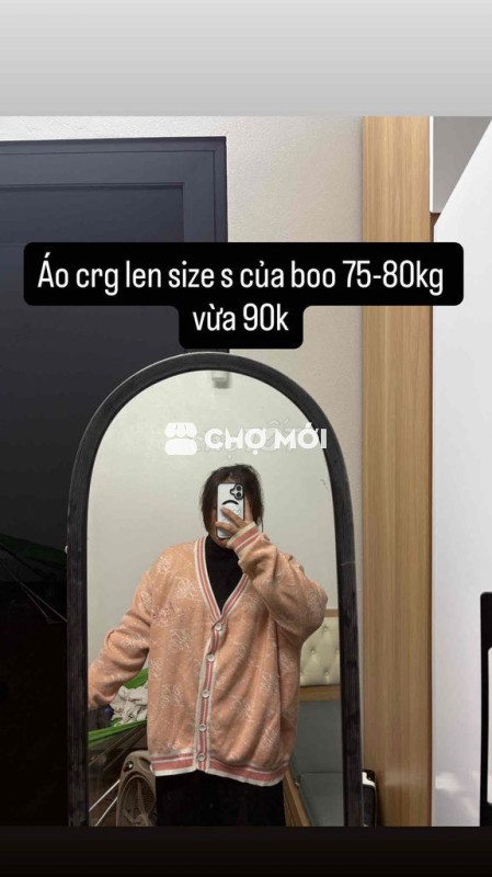 Áo khoác cardigan nữ len size S