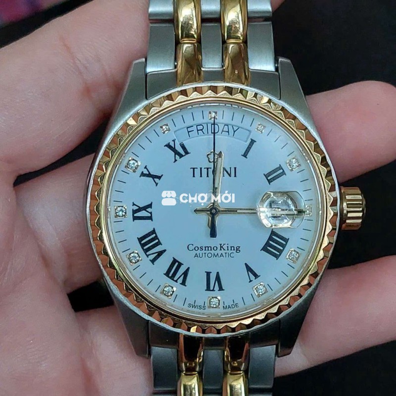 Đồng hồ Titoni Cosmo King Nam Thép không gỉ