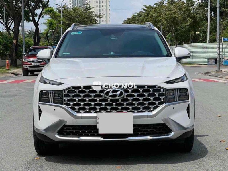 Hyundai Santafe 2022 Full 60000 km Trắng