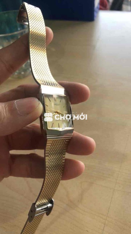 Đồng hồ Aureole Nam Vàng Thép không gỉ