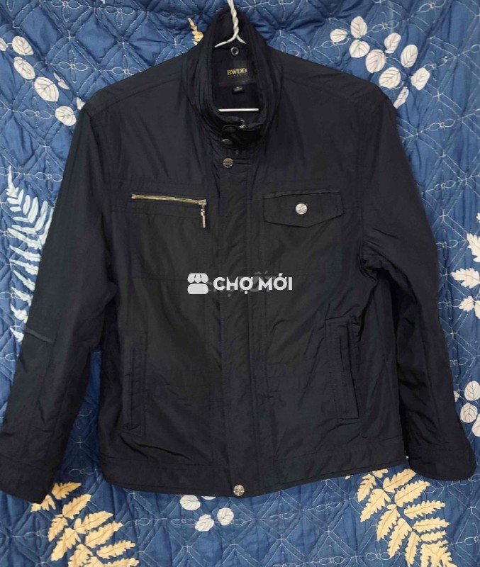 Áo khoác nam BWDD vải đen size M