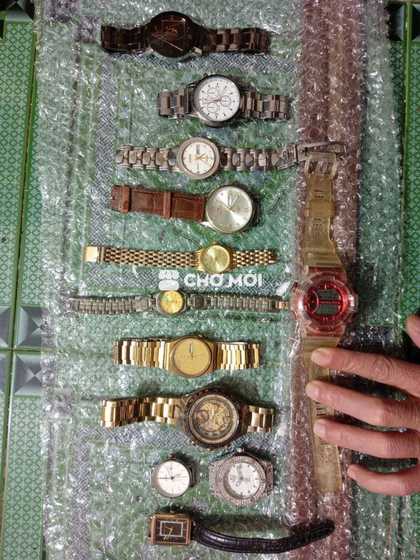 Combo 12 mặt và đồng hồ Nhật