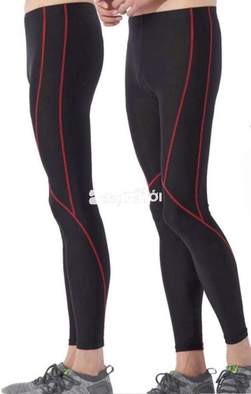 Quần giữ nhiệt Vải cao cấp Đen, đỏ