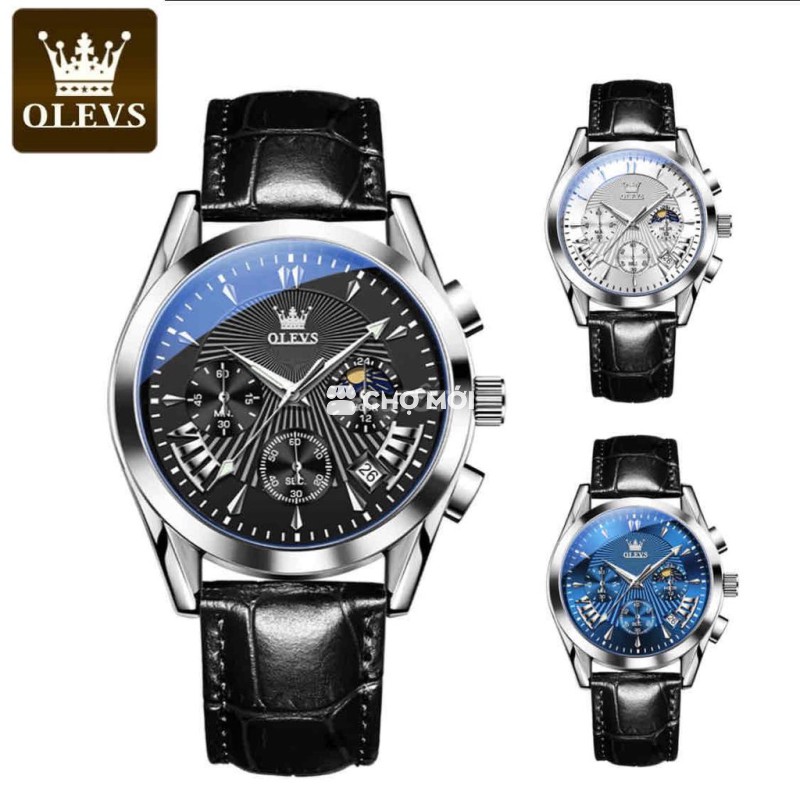 Đồng hồ nam 𝐎𝐋𝐄𝐕𝐒 𝐜𝐡𝐢́𝐧𝐡 𝐡𝐚̃𝐧𝐠