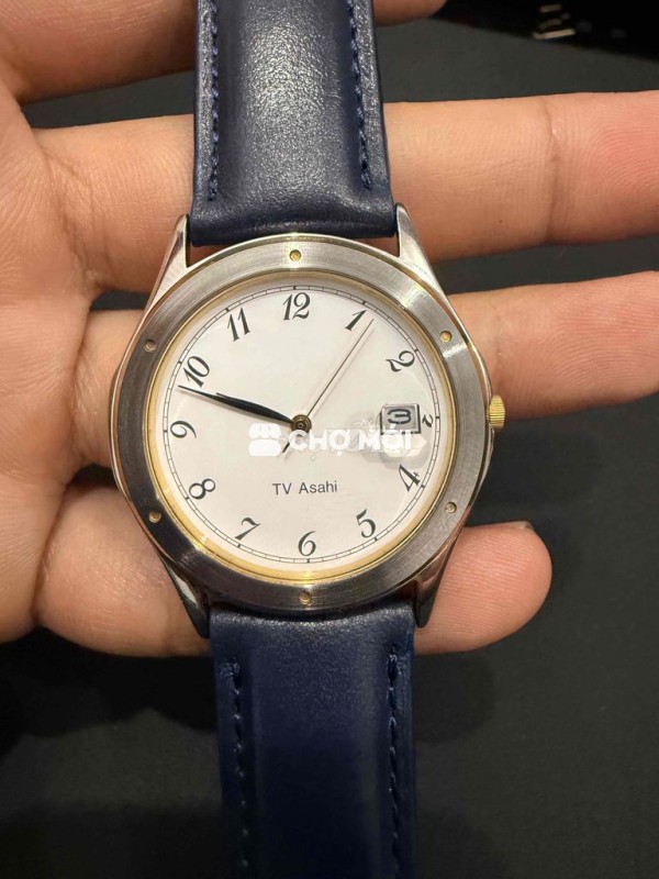 Đồng hồ đeo tay Miyota dây da khá mới