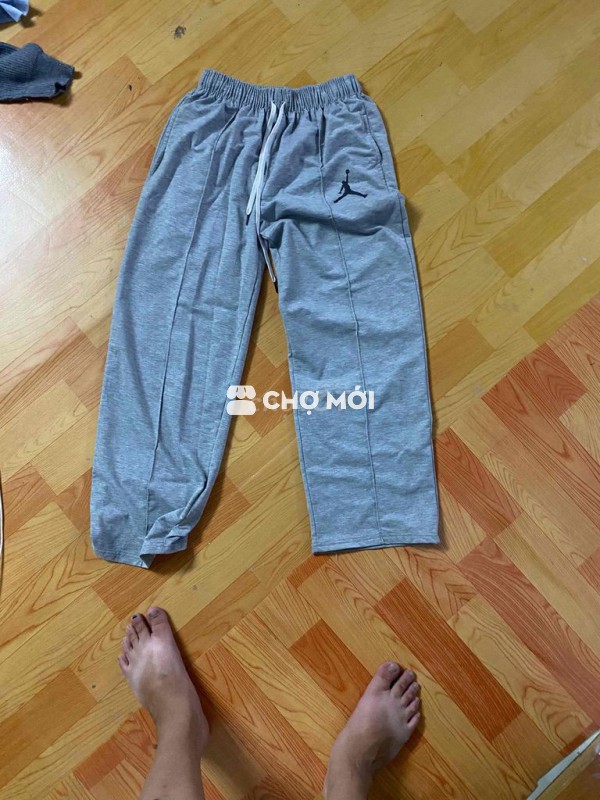 Quần thể thao Jordan Nam Nỉ Xám XL