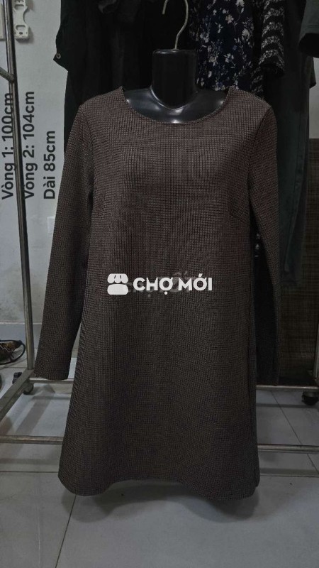 Đầm Mango Nữ Vải dệt kim size XS