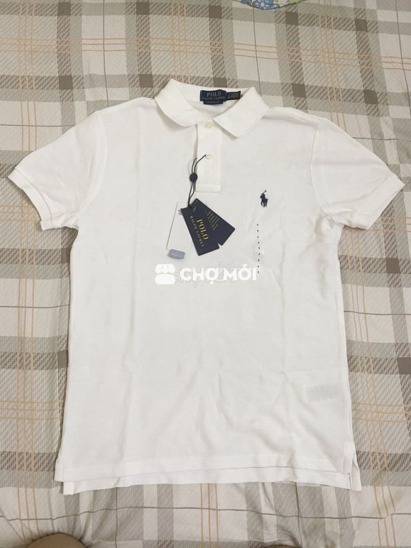 Áo Polo Ralph Lauren Nam Trắng size S
