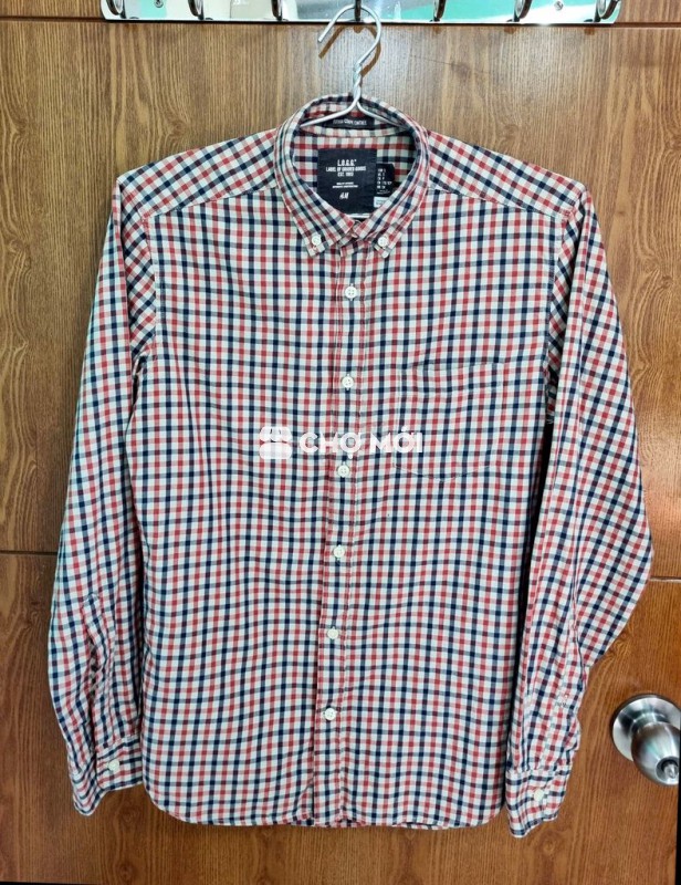 Áo sơ mi H&M chính hãng (60-70kg)