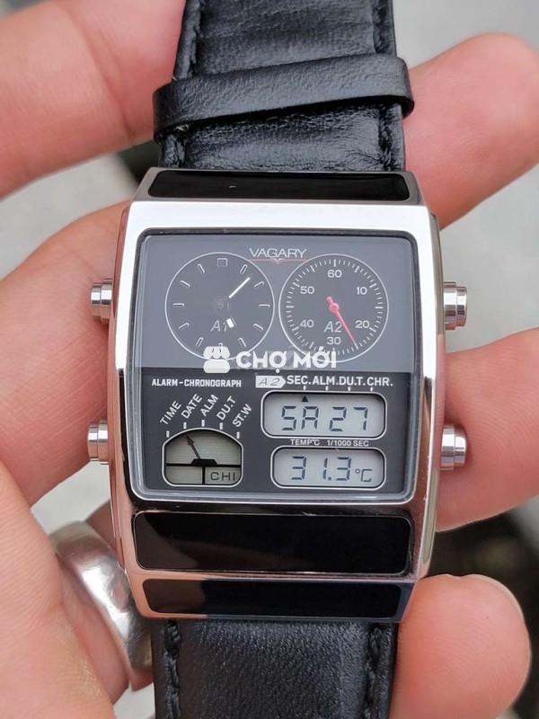 Đồng hồ citizen Vagary mẫu rất đẹp vỏ thép mới ken