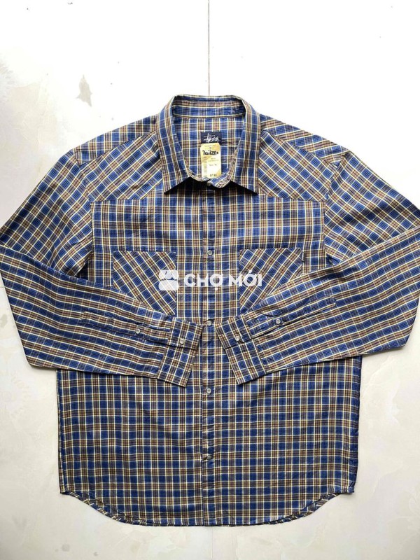 Áo sơ mi Stussy Cotton Nam Size XL chính hãng