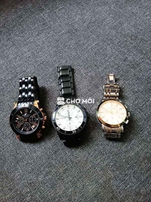 Đồng hồ Burberry BU1374 Nam Vàng Bạc