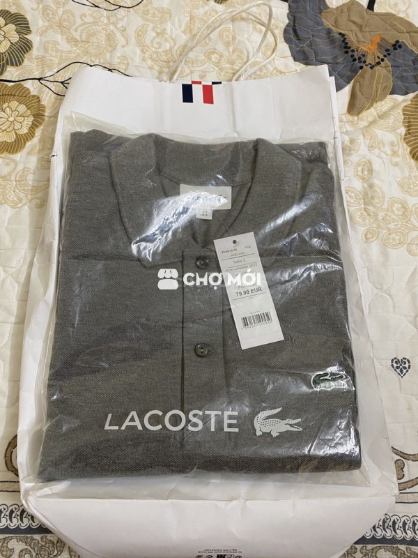 Áo Polo Lacoste Nam Slim fit size S new 100%