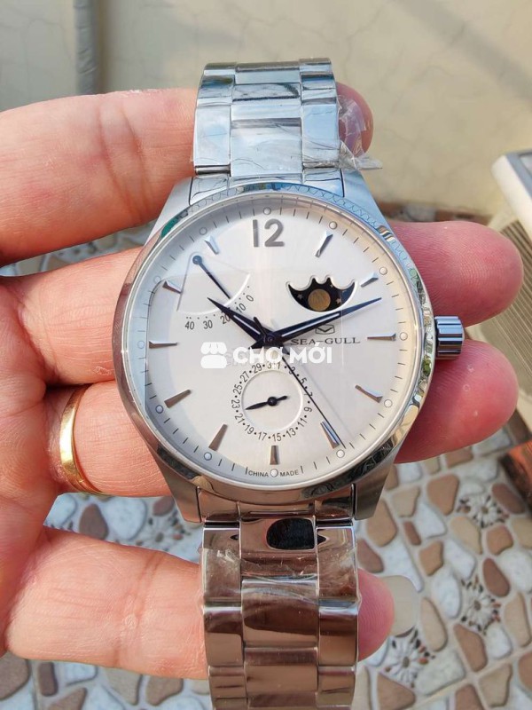 Đồng hồ Seagull, Nam size 41, mới 98%