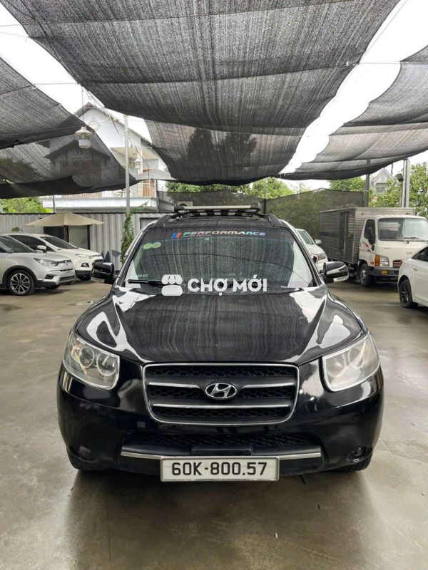 santafe 2009 xăng số sàn 7 chỗ giá rẻ