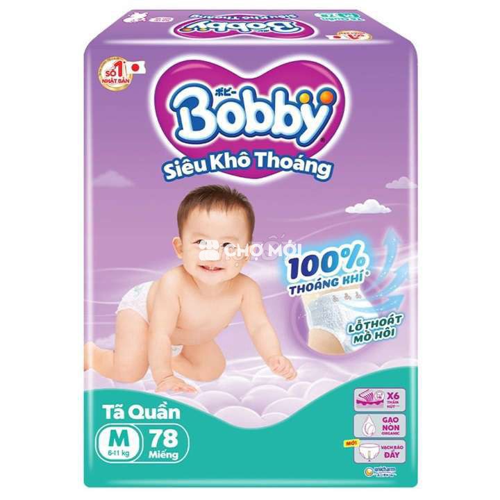 Tã quần Bobby size M 6-11kg