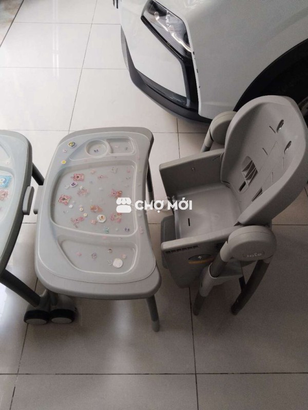 Ghế ăn dặm Joie nhựa Xám