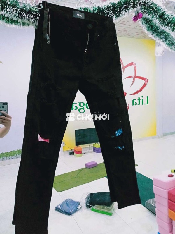 Quần jean nam biker size 29 còn 2 cái xả rẻ