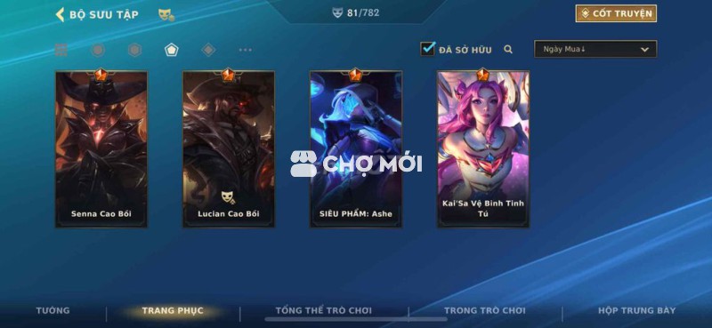 cần pass acc tốc chiến và đồng hồ