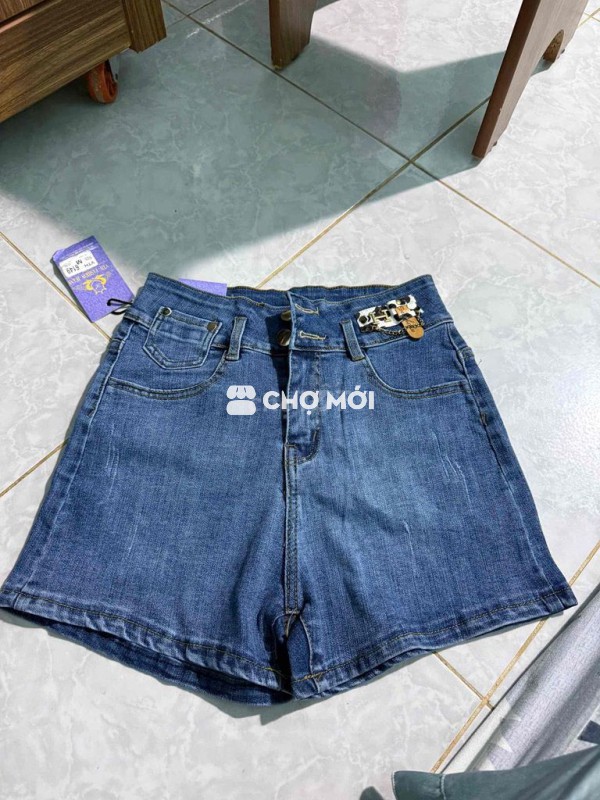 Quần short nữ VTH FASHION S149 Jean Xanh size M