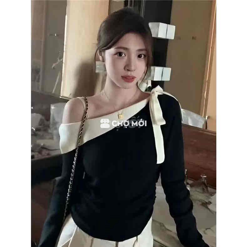 Áo trễ vai nữ size M