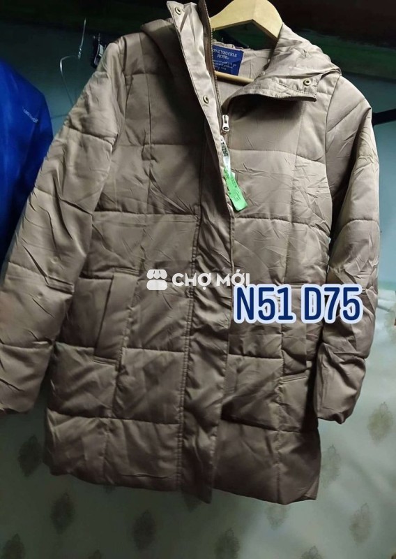 Áo phao lông vũ Nhật Bản size M newtag