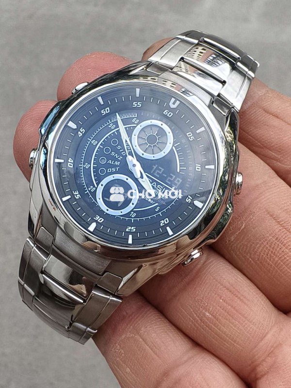 Casio Edifice EFA-116 Thép không gỉ Bạc Nam 40mm