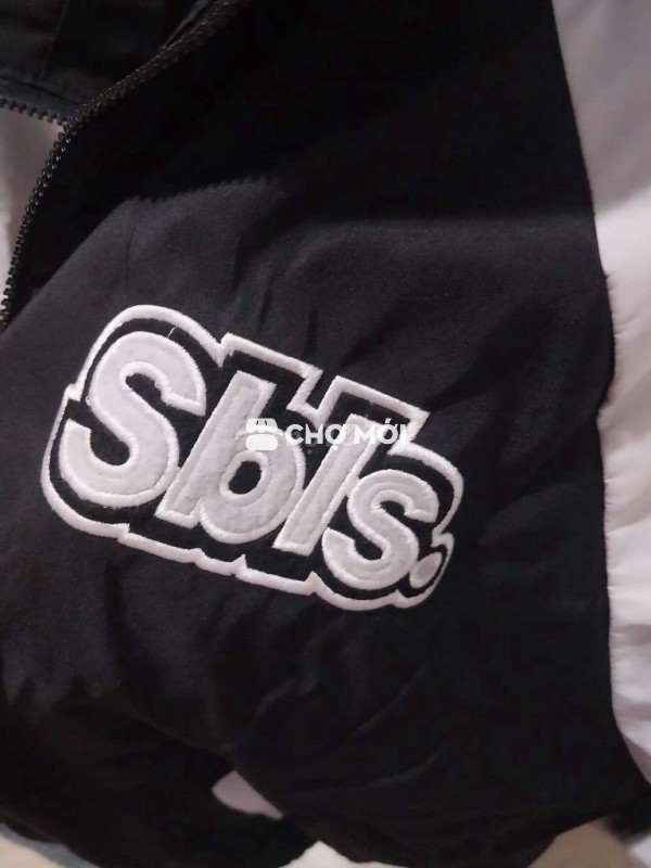 Áo khoác dù Symbolic Đen trắng