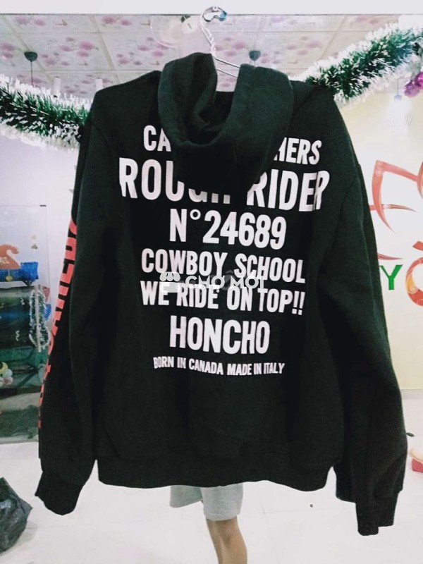 Áo khoác hoodie DSQUARED2 Đen 55 đến 70kg