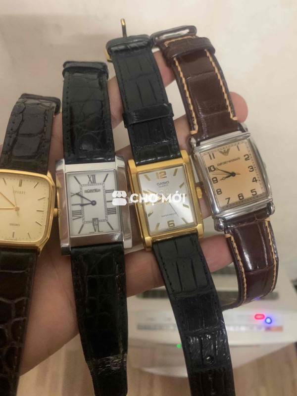 đồng hồ nam dáng tank