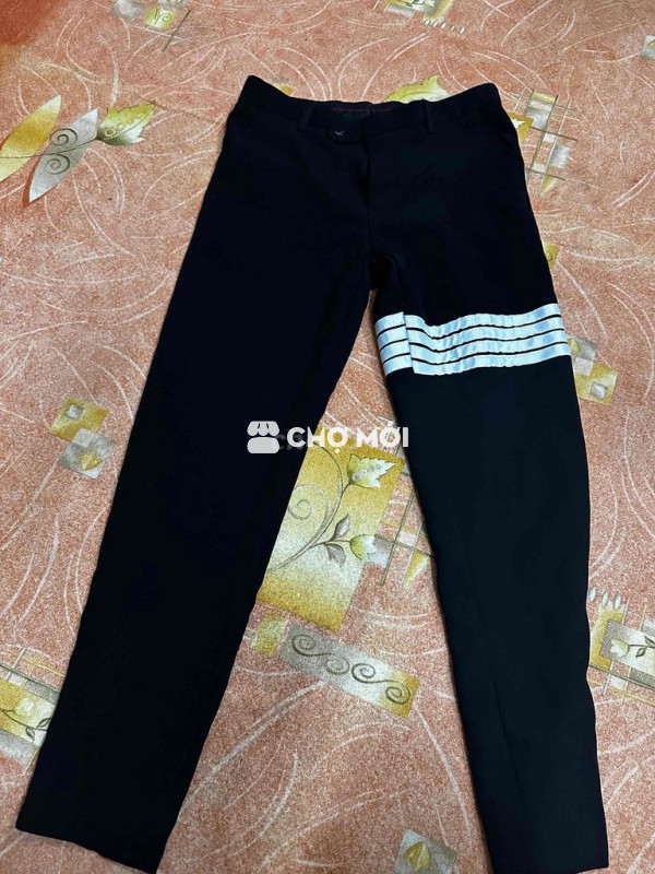 Quần âu nam đen mới nguyên