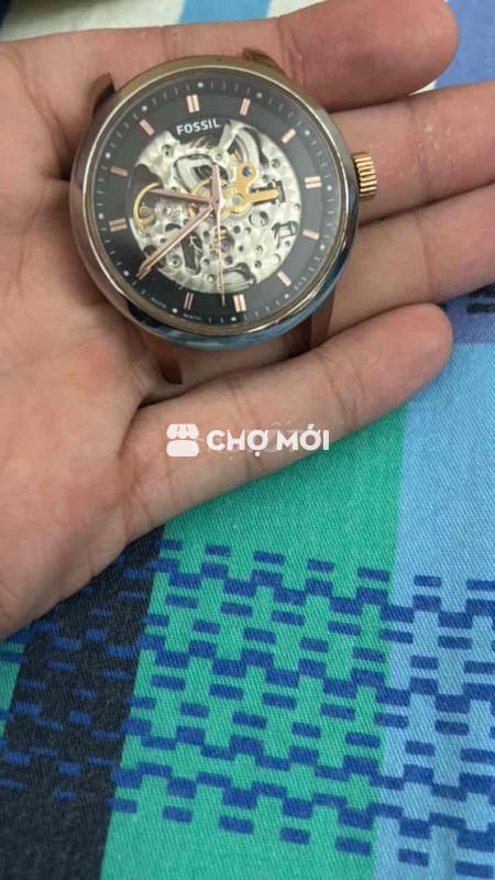 Đồng hồ Fossil Nam Kim loại Vàng đồng