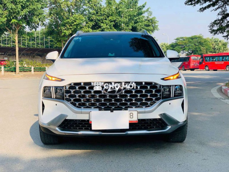 Hyundai SantaFe 2023 2.2L HTRAC Trắng