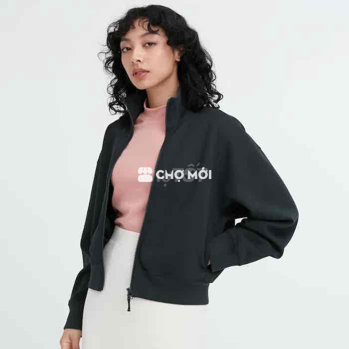 Áo khoác Uniqlo Dry Sweat Relax Blouson Nữ